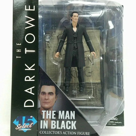 NEW Dark Tower Matthew McConaughey Man in Black Diamond Select 7" Action Figure - Picture 1 of 3